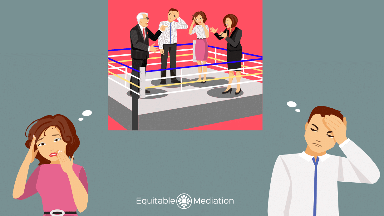 traditional-divorce-litigation-Equitable-Mediation