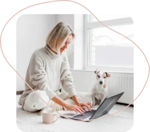 Learning Center | Equitable Mediation Graphic of a laptop displaying law books and a play button icon, promoting Equitable Mediation’s Learning Center. Ready to deepen your understanding of divorce mediation? Call Equitable Mediation at (877) 732-6682 to access expert resources and get started today.