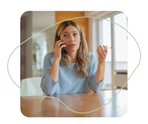 Divorce Coaching Services | Equitable Mediation Illustration of a one-on-one divorce coaching session with a mediator offering personalized advice to a client, featuring a notepad and comforting gestures. Ready to gain clarity and confidence through expert coaching? Call Equitable Mediation at (877) 732-6682 to schedule your session today.