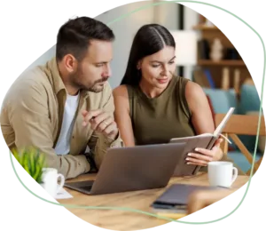 Image of a mediator engaging with a diverse group of clients seated around a conference table, illustrating Equitable Mediation’s inclusive support for various family and individual needs. Ready for personalized guidance? Call Equitable Mediation at (877) 732-6682 to see how we can help you today.