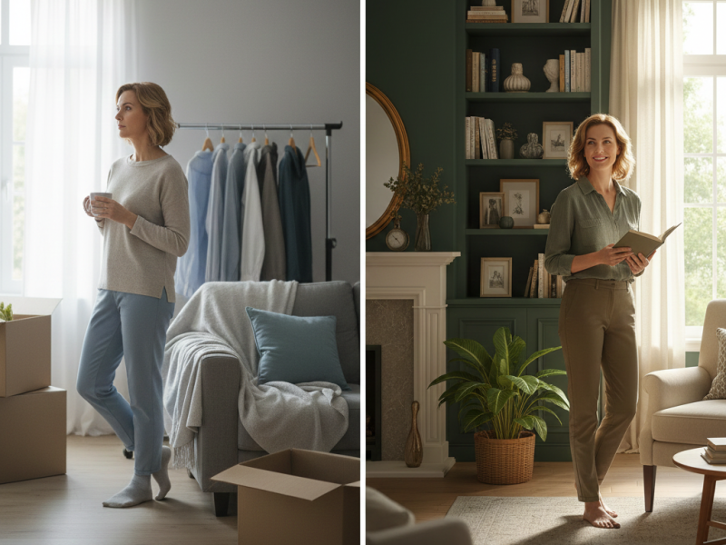 Temporary vs. Post-Divorce Maintenance in New York, showing financial support phases during and after divorce; includes a call to action: Call (877) 732-6682 for guidance from Equitable Mediation.