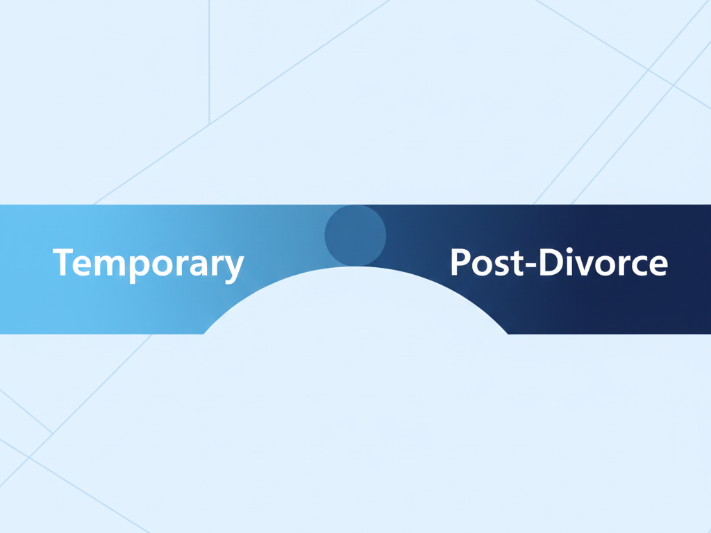 Understanding Temporary vs. Post-Divorce Maintenance in New York, comparing financial planning for both phases and strategic structuring. Call (877) 732-6682 for guidance from Equitable Mediation.