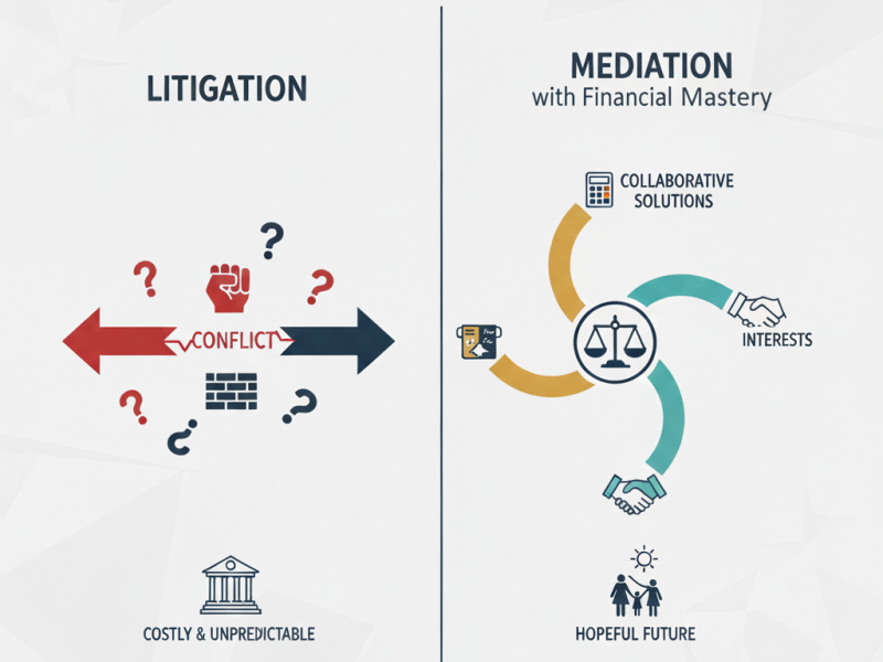 See how financial modeling strengthens New York spousal maintenance mediation—speak with Equitable Mediation by calling (877) 732-6682 and explore smarter negotiation options.
