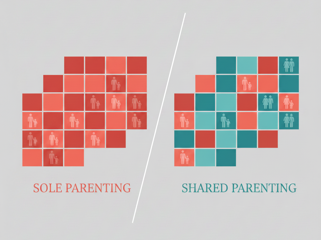 understanding new jersey child support worksheets and parenting time impact